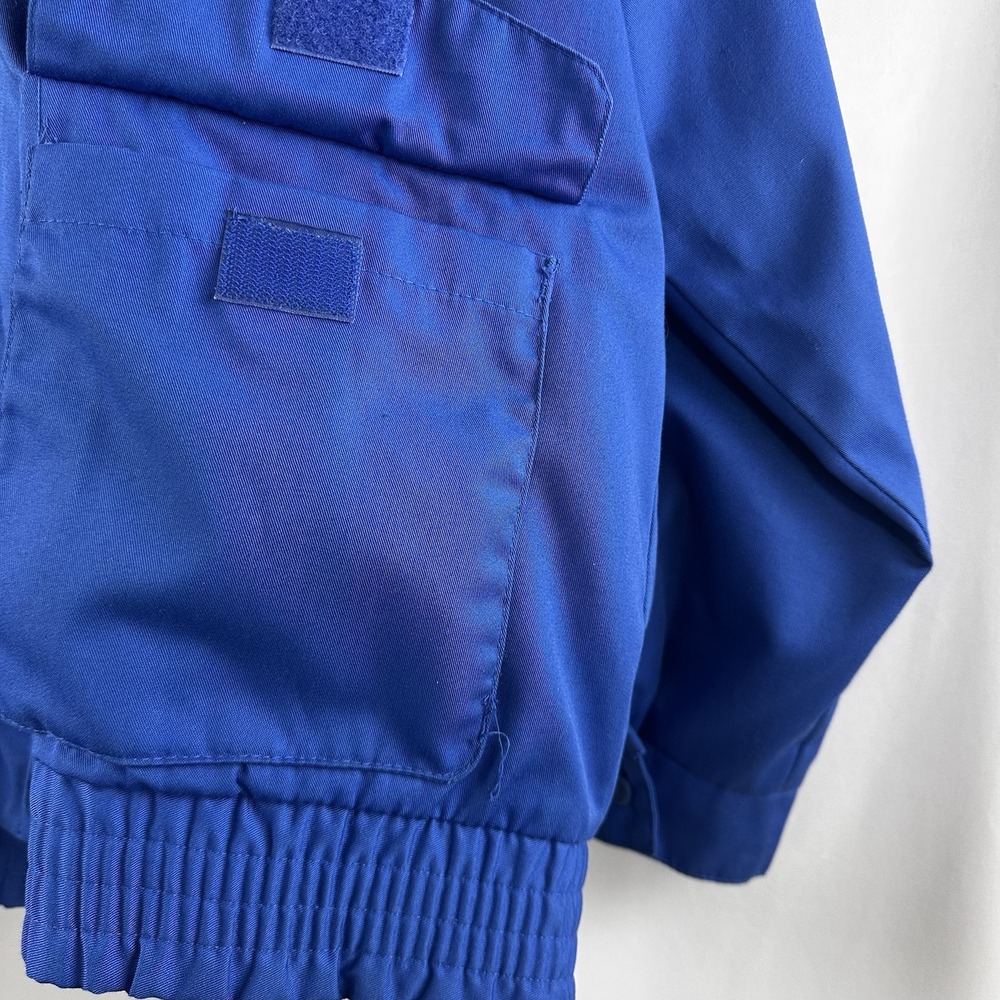 Vintage 80s Grandpa Workwear Blue Tabi International Jacket‎ Bomber Men's Large - Picture 13 of 16